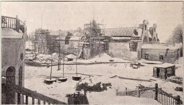 Illustration ur Allmänna konst- och industriutställningen i Stockholm 1897. Revy i bild och ord (1897), sida 170