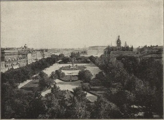 Illustration ur Utställningen i Stockholm 1897. Beskrifning i ord och bild öfver Allmänna konst- & industriutställningen (1897), sida 131