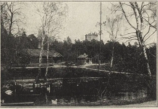 Illustration ur Utställningen i Stockholm 1897. Beskrifning i ord och bild öfver Allmänna konst- & industriutställningen (1897), sida 162