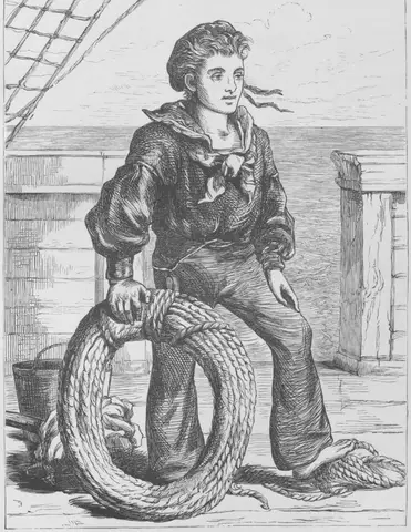 Illustration ur Barnens Bilderbok II (1880), sida 53