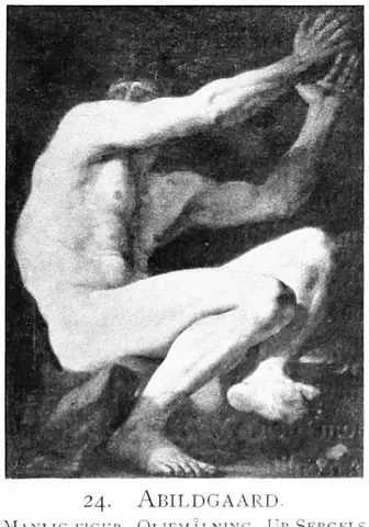 Illustration ur Sergels konst (1914), sida 38