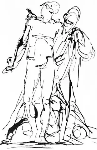 Illustration ur Sergels konst (1914), sida 89