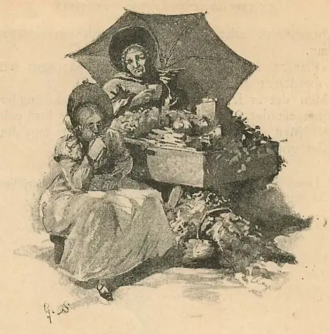 Illustration ur Blanche: Samlade arbeten 1. (1889), sida 144