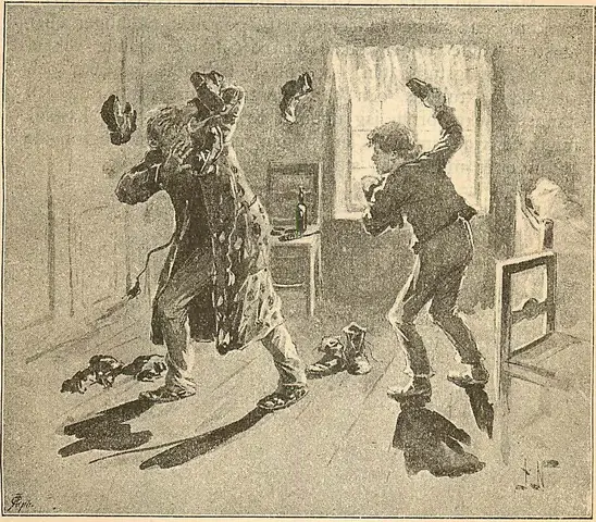 Illustration ur Blanche: Samlade arbeten 3. (1896), sida 85