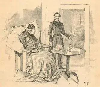 Illustration ur Blanche: Samlade arbeten 8. (1890), sida 279