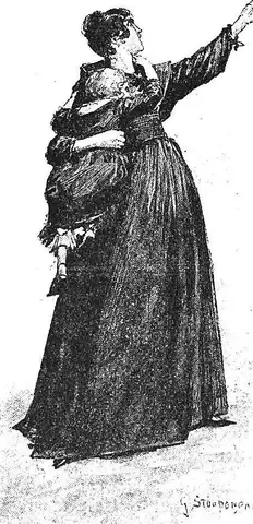 Illustration ur Blanche: Romaner 1. (1891), sida 48
