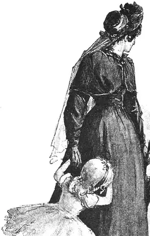 Illustration ur Blanche: Romaner 1. (1891), sida 96