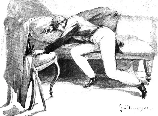 Illustration ur Blanche: Romaner 1. (1891), sida 115