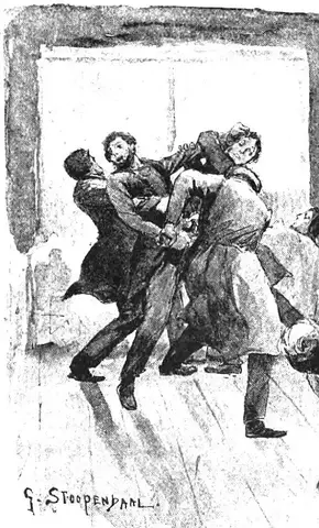 Illustration ur Blanche: Romaner 1. (1891), sida 144