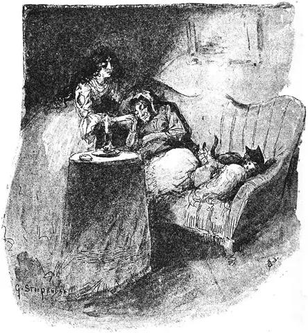 Illustration ur Blanche: Romaner 1. (1891), sida 216