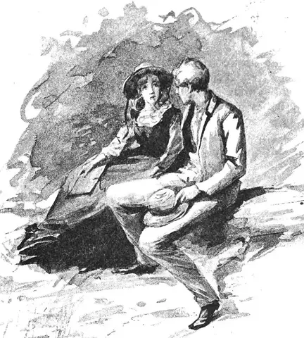 Illustration ur Blanche: Romaner 1. (1891), sida 315
