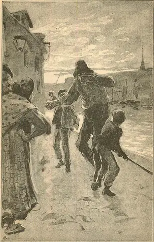 Illustration ur Blanche: Romaner 5. (1891), sida 37