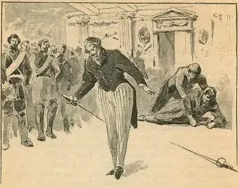 Illustration ur Blanche: Romaner 5. (1891), sida 226
