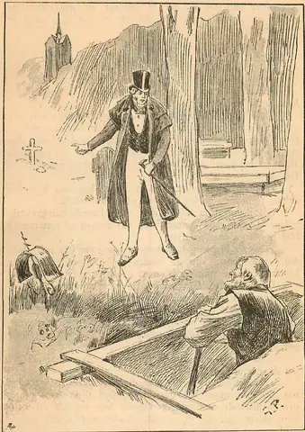 Illustration ur Blanche: Romaner 5. (1891), sida 323