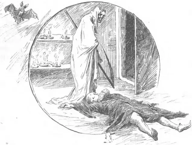 Illustration ur Blache: Romaner 2. (1891), sida 46