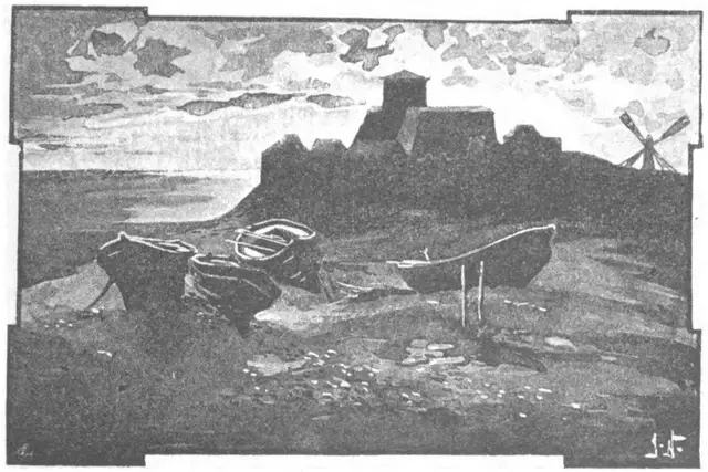 Illustration ur Blache: Romaner 2. (1891), sida 200