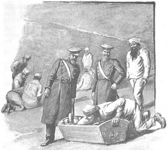 Illustration ur Blache: Romaner 2. (1891), sida 215