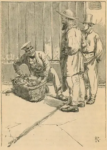 Illustration ur Blanche: Romaner 4. (1891), sida 70