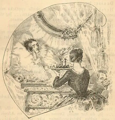 Illustration ur Blanche: Romaner 4. (1891), sida 98