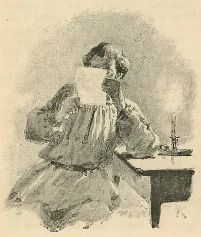 Illustration ur Blanche: Romaner 4. (1891), sida 133