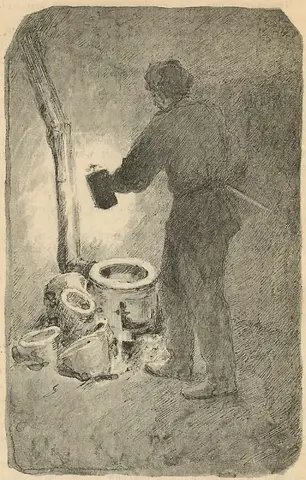 Illustration ur Blanche: Romaner 4. (1891), sida 143