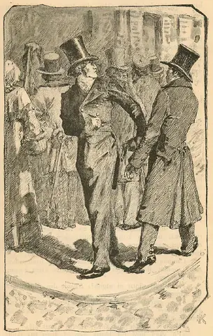 Illustration ur Blanche: Romaner 4. (1891), sida 152