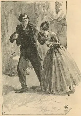 Illustration ur Blanche: Romaner 4. (1891), sida 191
