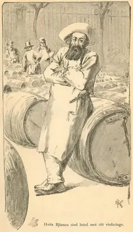 Illustration ur Blanche: Romaner 4. (1891), sida 206
