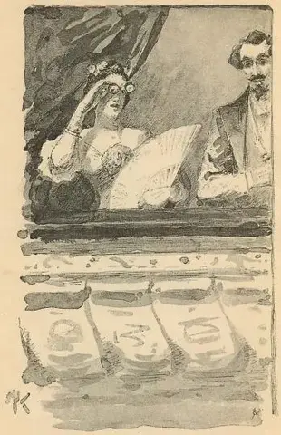Illustration ur Blanche: Romaner 4. (1891), sida 257