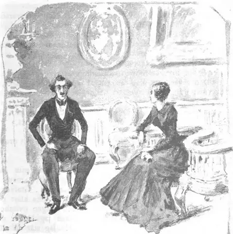 Illustration ur Blanche: Romaner 1 (2). (1900), sida 158