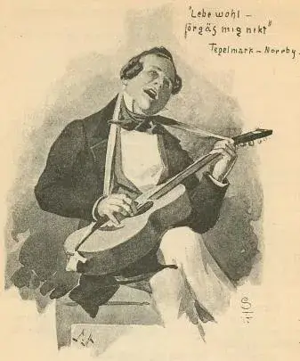 Illustration ur Blanche: Teaterstycken 1. (1892), sida 296