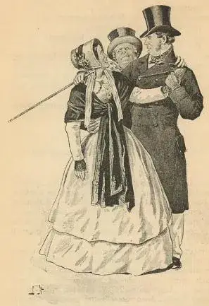 Illustration ur Blanche: Teaterstycken 1. (1892), sida 430