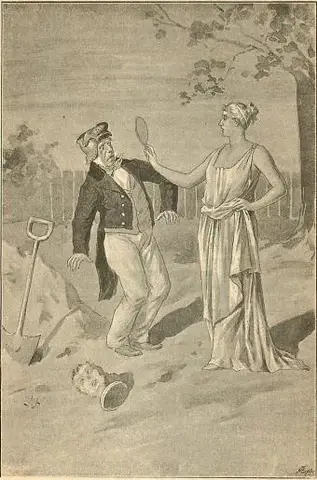 Illustration ur Blanche: Teaterstycken 2. (1892), sida 101