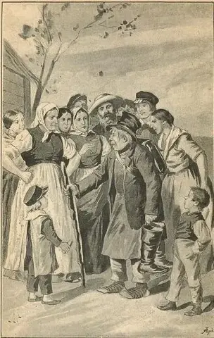 Illustration ur Blanche: Teaterstycken 2. (1892), sida 156