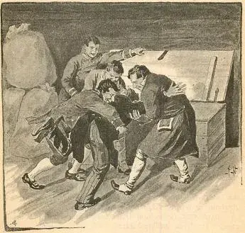 Illustration ur Blanche: Teaterstycken 2. (1892), sida 225