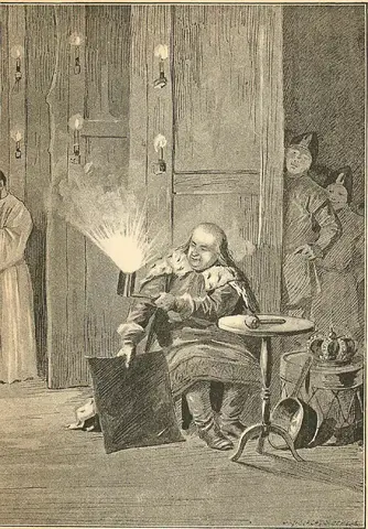 Illustration ur Blanche: Teaterstycken 2. (1892), sida 297
