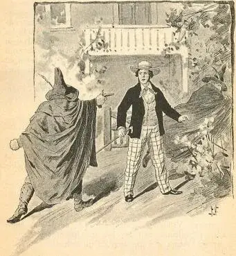 Illustration ur Blanche: Teaterstycken 2. (1892), sida 347