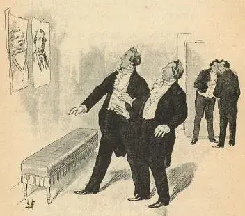 Illustration ur Blanche: Teaterstycken 2. (1892), sida 386