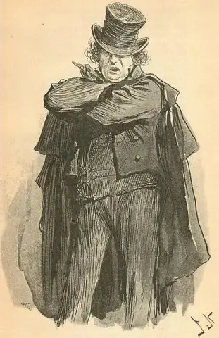 Illustration ur Blanche: Teaterstycken 2. (1892), sida 493