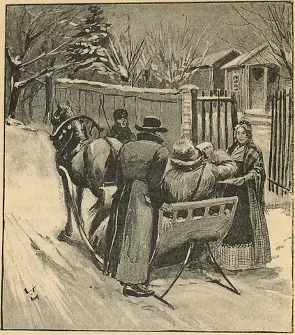 Illustration ur Blanche: Romaner 3. (1891), sida 136