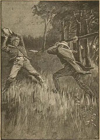 Illustration ur Blanche: Romaner 3. (1891), sida 167