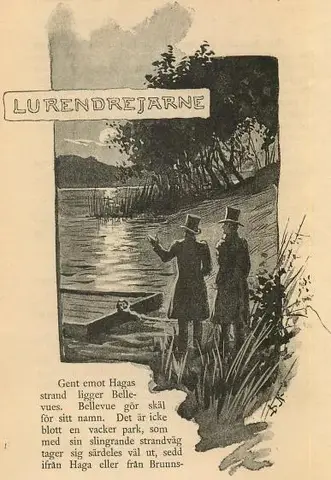 Illustration ur Blanche: Romaner 3. (1891), sida 254
