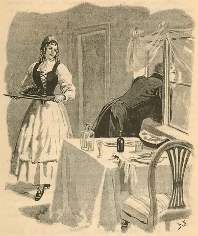 Illustration ur Blanche: Romaner 3. (1891), sida 281