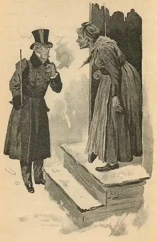 Illustration ur Blanche: Romaner 3. (1891), sida 338