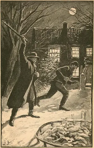 Illustration ur Blanche: Romaner 3. (1891), sida 423