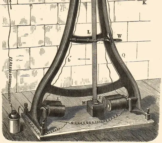 Illustration ur Lärobok i telegrafi (1878), sida 367