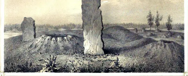 Illustration ur Svenska minnesmärken (1851), sida 33
