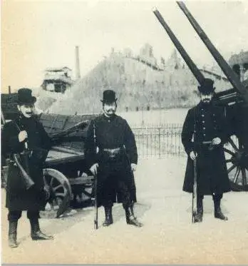Illustration ur Världen i brand. En bokfilm över det stora kriget 1914-1918 (1935), sida 34