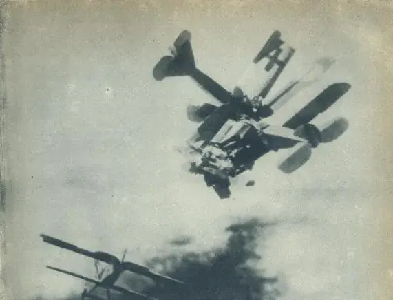 Illustration ur Världen i brand. En bokfilm över det stora kriget 1914-1918 (1935), sida 77