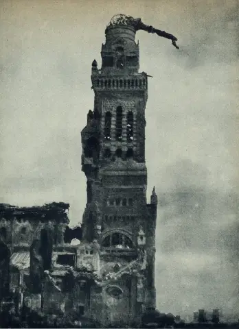Illustration ur Världen i brand. En bokfilm över det stora kriget 1914-1918 (1935), sida 91